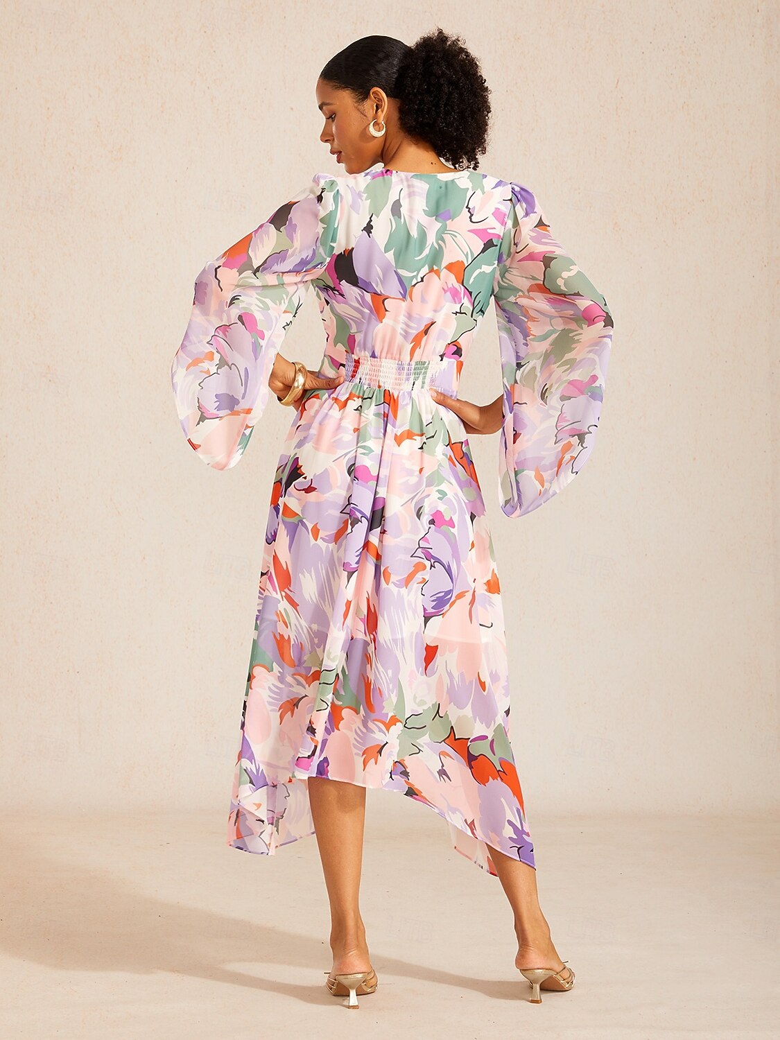 Spring Blooms Flowy Chiffon  Maxi Dress 2026 - $125.99 –P4