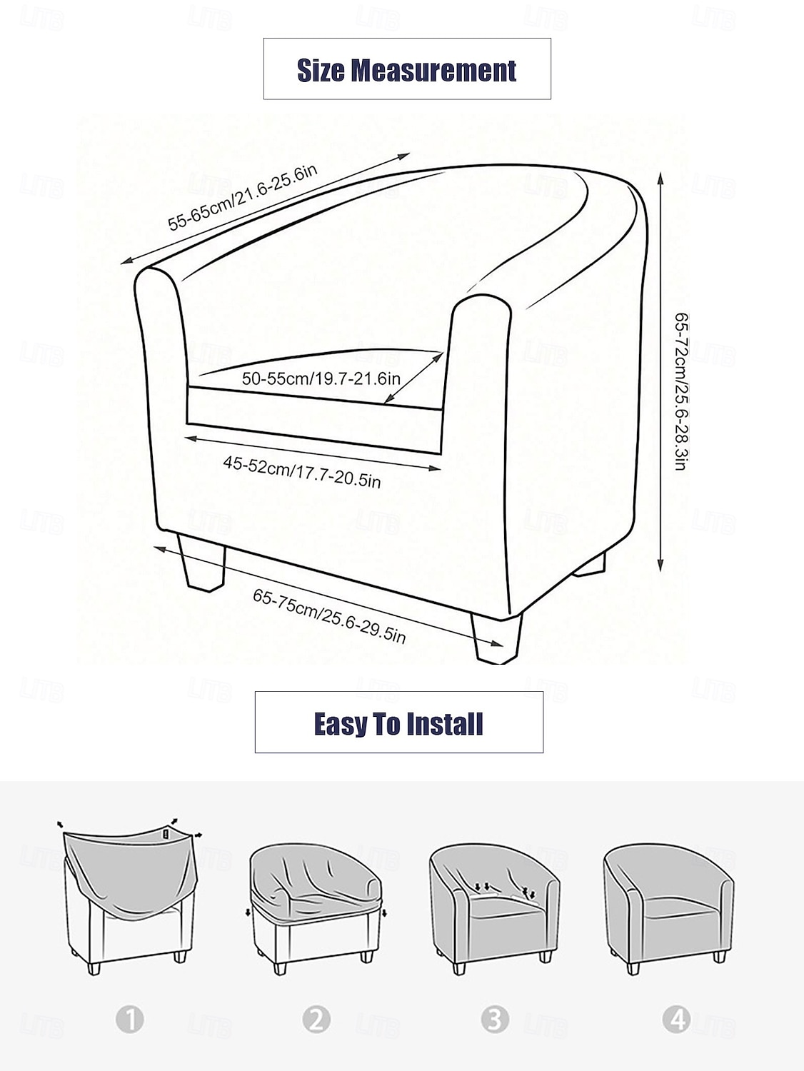 1 Pingle Club Chair Cover, Fully Enclosed And Protected Sofa Chair Cover, Printed High Elasticity Full Coverage Armchair Sofa Cover, Household And internet Cafe Dust Cover, Easy To Clean Thin Printed 2026 - $47.99 –P1