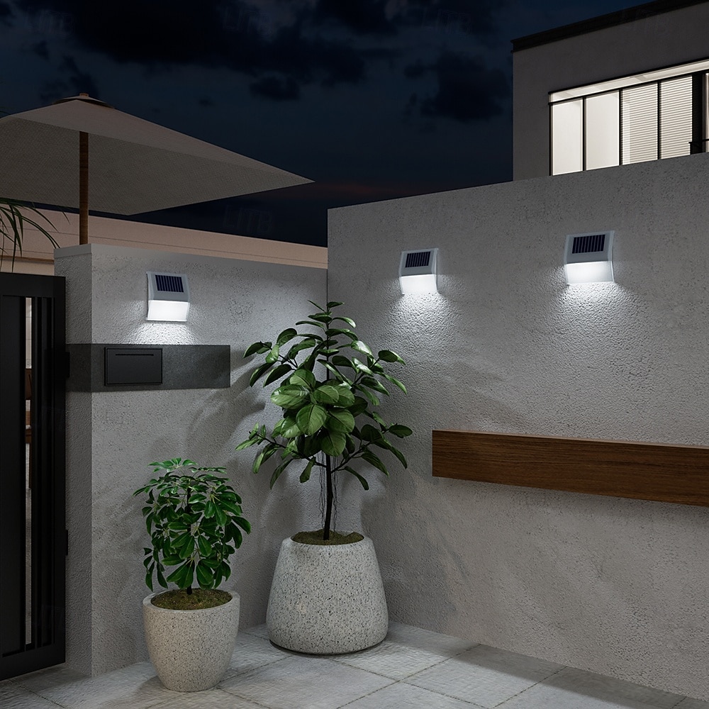 1PC Solar Outdoor Wall Light for Courtyard Garden Fence Household and Garden Number Light 2026 - $26.99 –P13