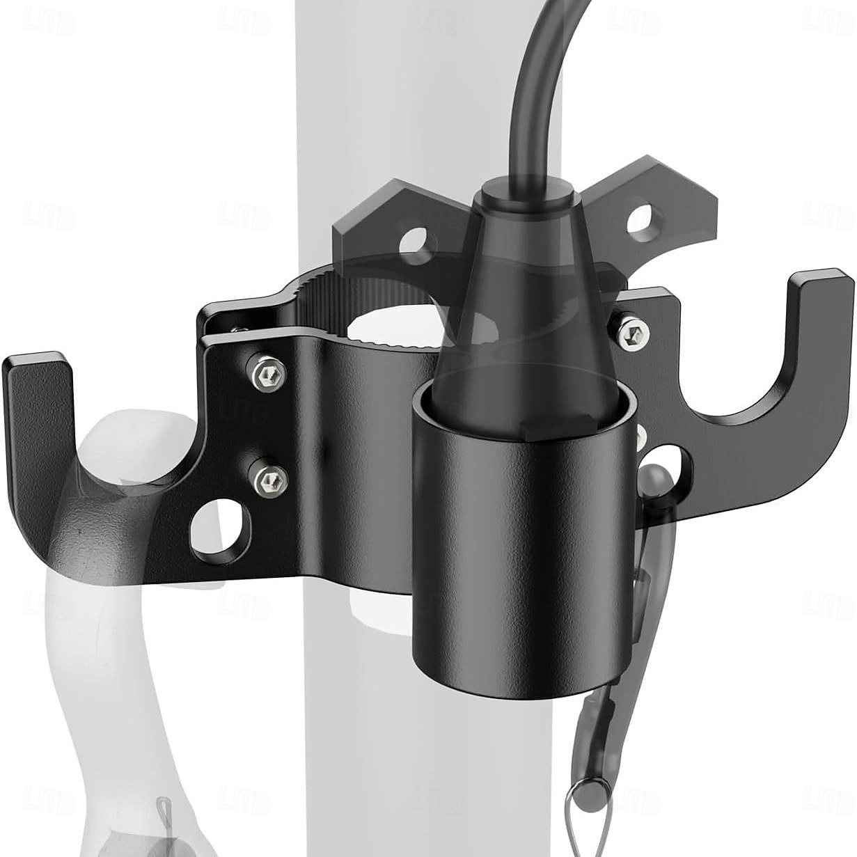 Aluminum Trailer Towing Chain Organizer & 7-Way Plug Holder, Trailer Chain Holder, Trailer Towing Organizer Powder Coating, Heavy-Duty RV Tongue Jack Accessories for Outside Travel Camper 2026 - $28.99 –P4