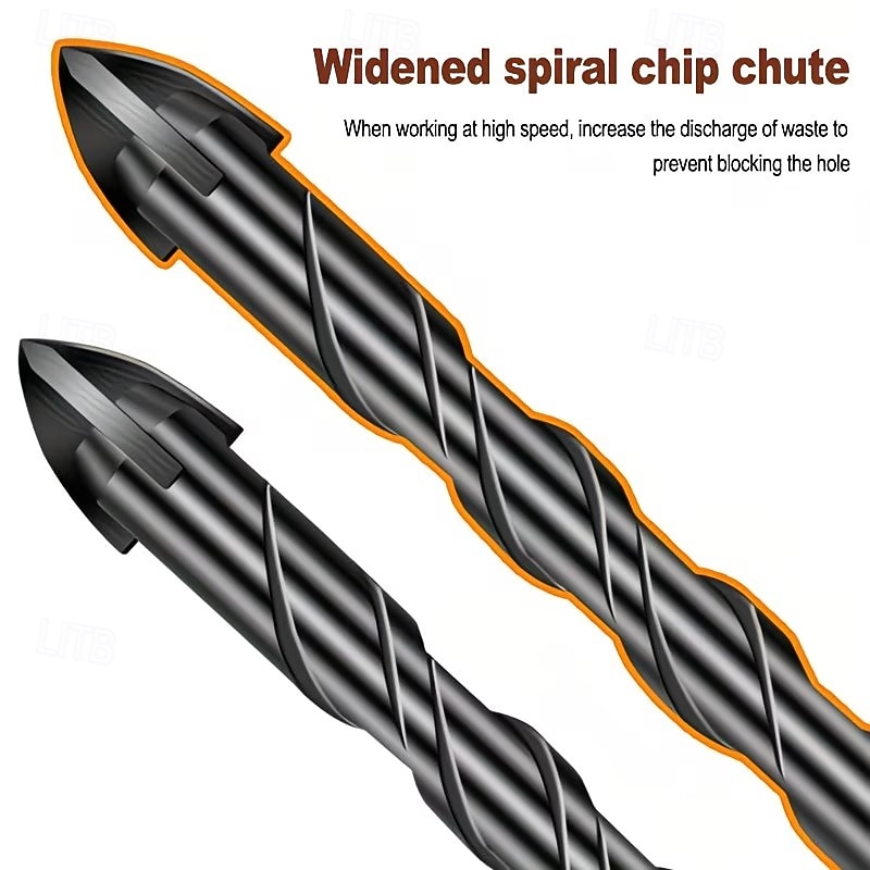 7Pcs Tungsten Carbide Drill Bits, Tungsten Carbide Tip, Hex Shank, Non-Slip Design, Suitable for Glass, Concrete, Brick, Wood, Plastic, Ceramic Tile, Mirror Drilling 2026 - $20.99 –P8