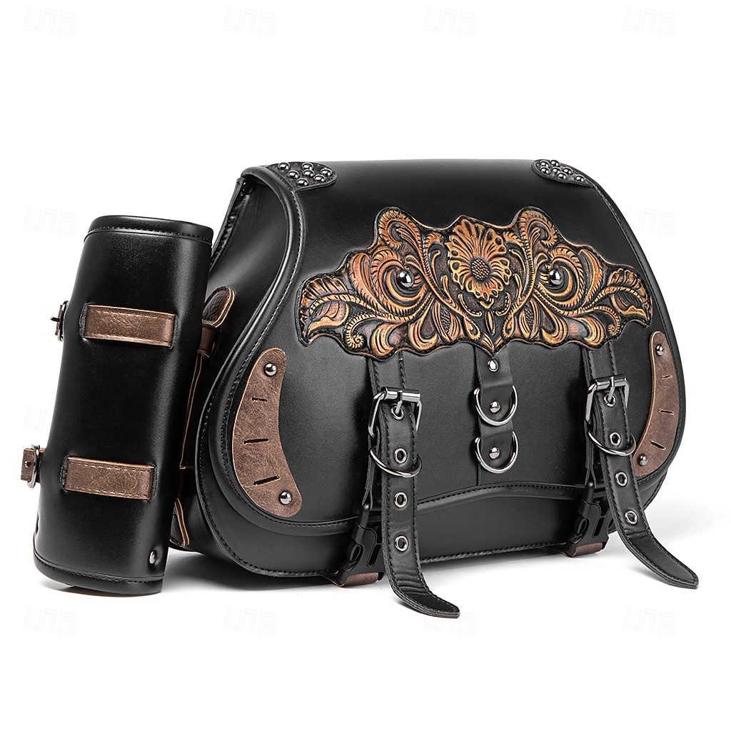 Western Retro Vintage Punk & Gothic Saddlebags Motorcycle Bag Side Bags Riders Western Revival Fancy Dress Unisex Halloween Carnival Adults Saddlebags 2026 - $154.99 –P9