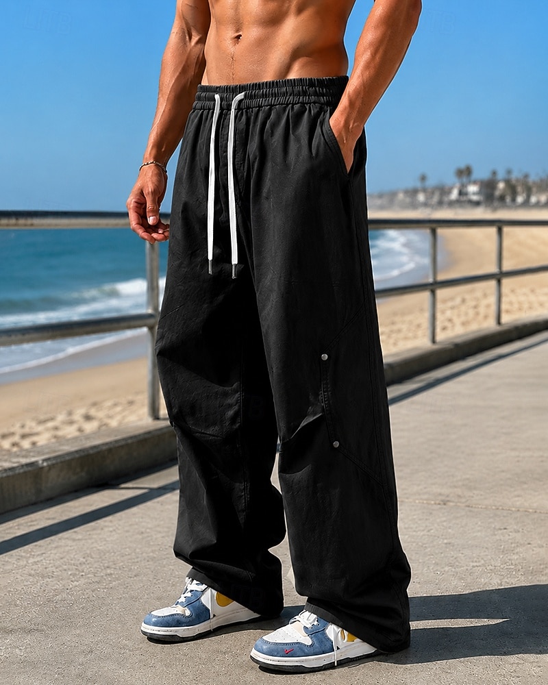 Bărbați Παντελόνια Τρεξίματος Pantaloni sport Pantaloni casual Cordon Buzunar Pantaloni Casual Zilnic În aer liber Toamna iarna Vară Primăvară Uscare rapidă Ușor Confortabil la umezeală Respirabil 2026 - $33.99 –P6