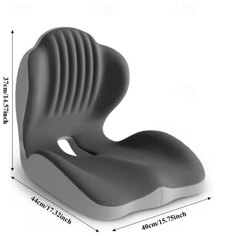 Cuscino ergonomico in memory foam con supporto lombare e per la schiena, ideale per sedia da ufficio, sgabello e sedile auto. Allevia il mal di schiena, riduce la pressione ed è il regalo perfetto per del 2026 a $35.99 –P9