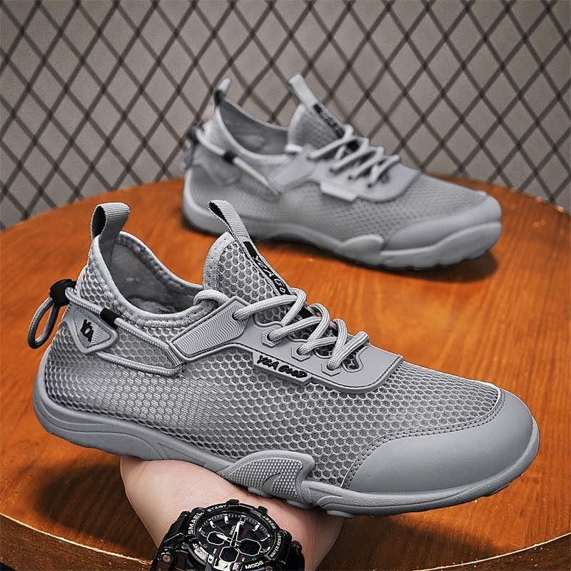 Scarpe da acqua bianche da uomo, traspiranti, leggere e ad asciugatura rapida, ideali per attività acquatiche, passeggiate in spiaggia, trekking fluviale e viaggi estivi all'aria aperta. del 2026 a $32.99 –P5