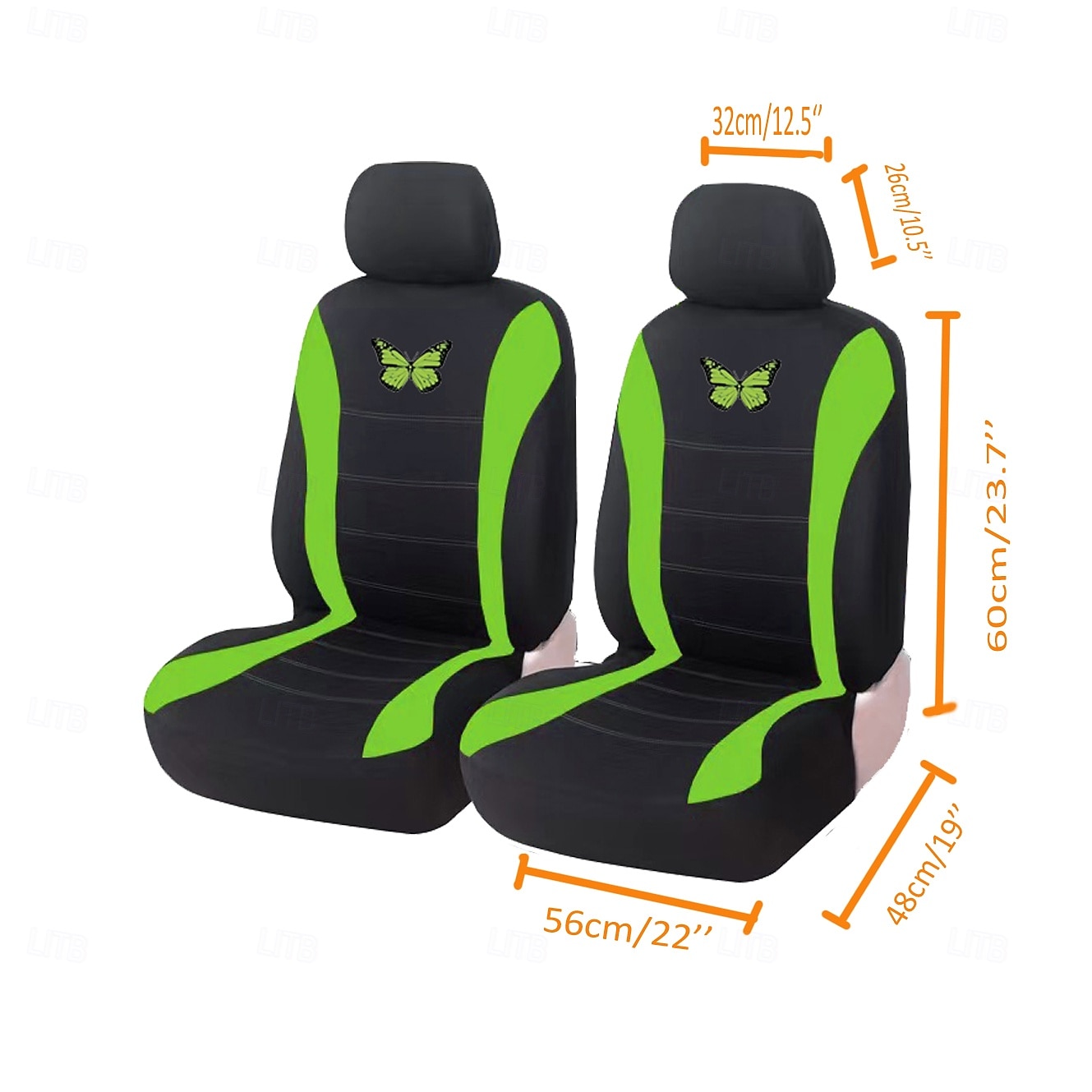 4PCS Autós üléshuzat mert Első ülések Puha Foltok megelőzése mert Utas kocsi / Terenac / Autó 2026 - $19.99 –P2