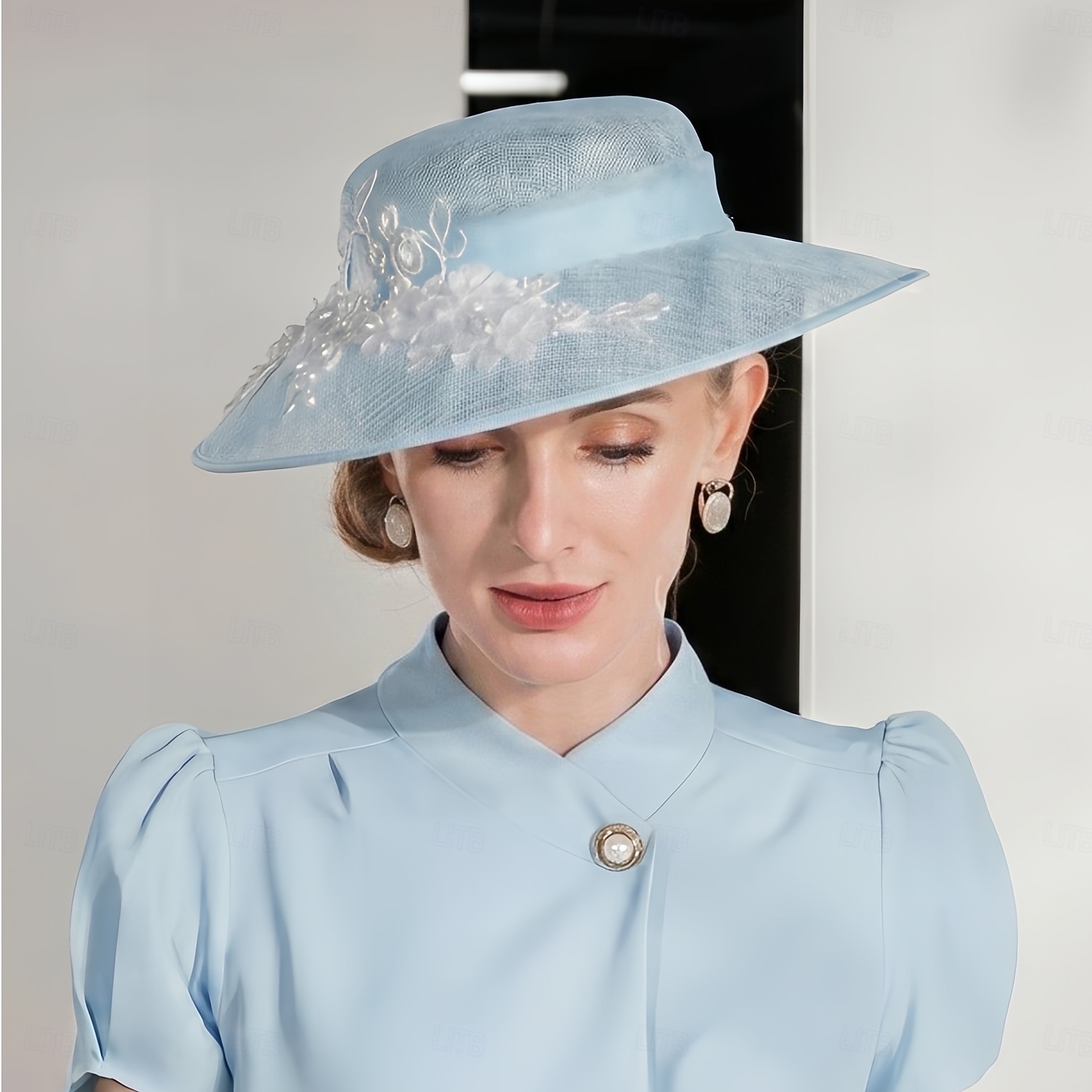 Elegant Sweet Hats with Appliques / Flower / Pure Color 1PC Party / Evening / Tea Party / Melbourne Cup Headpiece dress to impress Hats Race Day Dress 2026 - $63.99 –P14