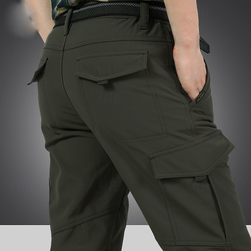 Men's Hiking Pants Trousers Summer Spring Outdoor Windproof Quick Dry Zipper Pocket Wear Resistance Bottoms Black Army Green Hunting Fishing Climbing M L XL XXL XXXL 2026 - $52.99 –P1