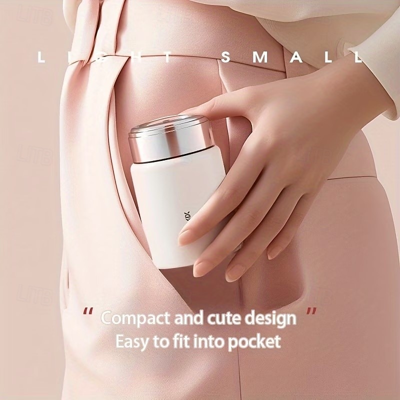 230ML Mini Pocket Thermos Bottle, Portable Stainless Steel Vacuum Insulated Water Bottle, Leakproof Sports Water Cup, Compact Travel Drink Flask, Ideal For Outdoor Activities, School, Daily Use 2026 - $19.99 –P5