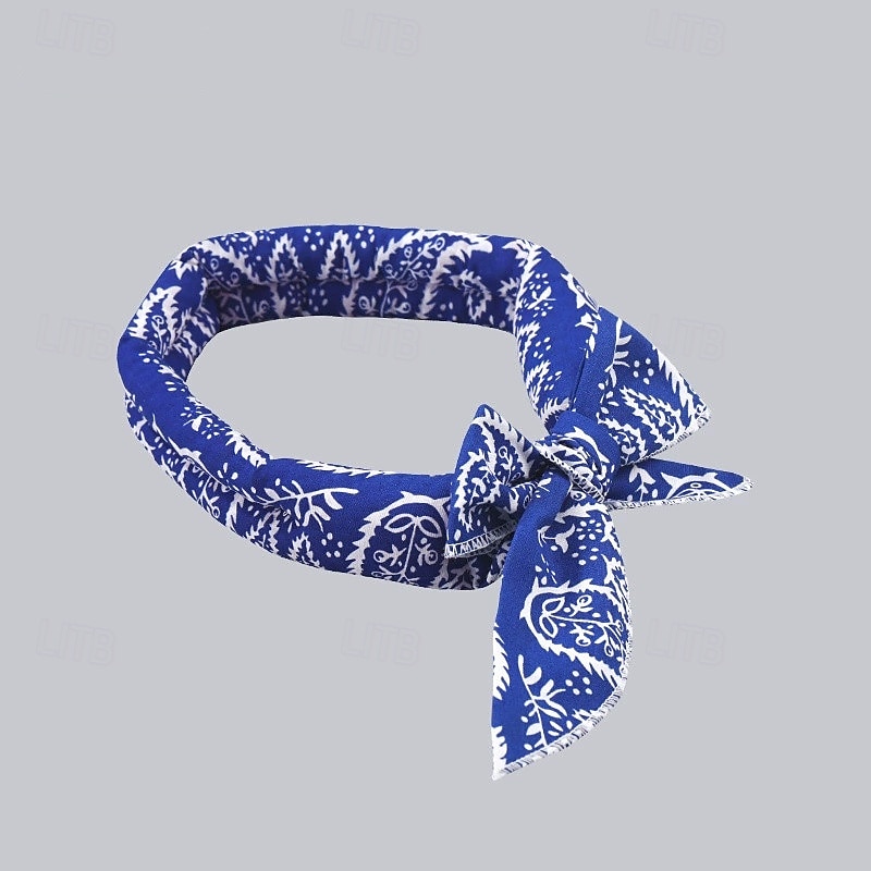 5 bufandas refrescantes universales de verano para mascotas, para perros. &collar para el cuello del gato, toalla fría para la prevención del golpe de calor, anillo de hielo para el cuello para 2026 - $18.49 –P10