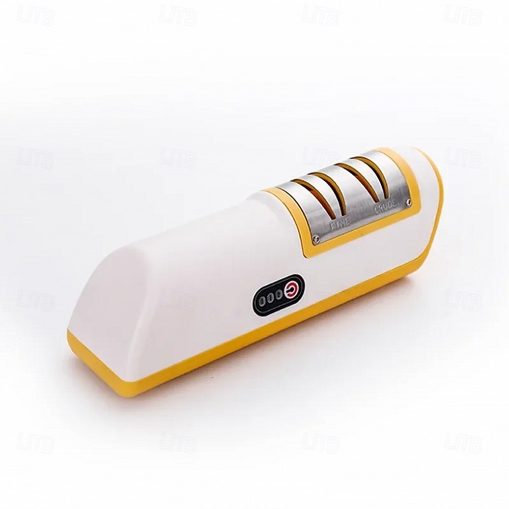 2026年 キッチン用電動ナイフ研ぎ器 多機能自動プロ仕様 4段階ギア電動ナイフ研ぎ器 キッチンアクセサリー 高速研ぎ石 家庭用キッチン 全自動ナイフ研ぎ機  コレクション – $27.99 –P16