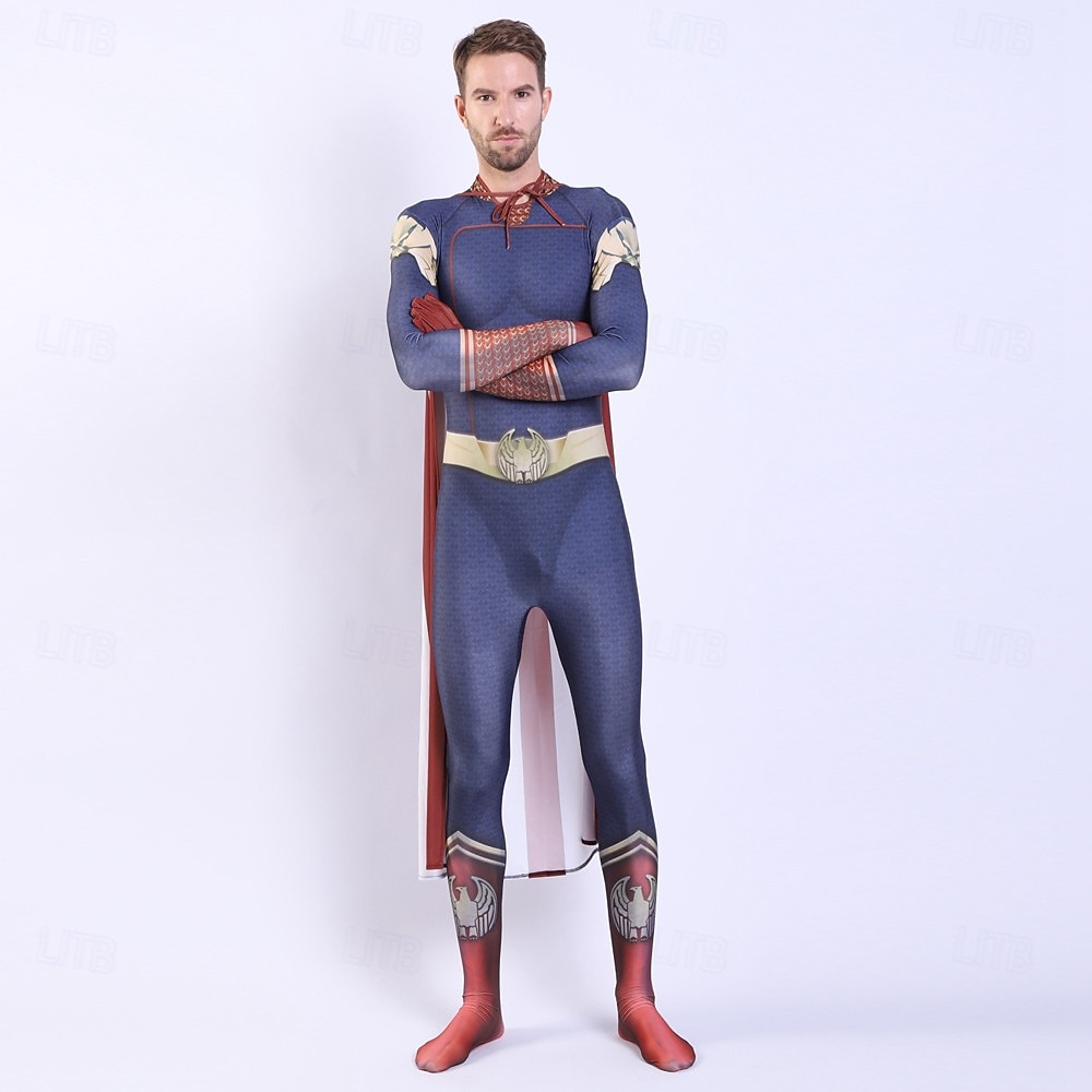 Anti-herói Super-vilão Super heroi Fantasia fantasia Fatos de Corpo Patriótico for Unisexo Crianças Adulto Dia Das Bruxas Carnaval Espetáculo Comic Con de 2026 por $48.99 –P17