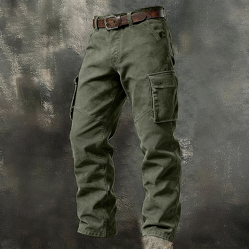 Pánské Kargo kalhoty Nákladní kalhoty Kraťasy Dağcı Pantolonu Multi kapsa Straight-Leg Bez vzoru Nositelný Odvod vlhkosti Plná délka Denní Venkovní Outdoor a turistika prázdniny Módní Vodní modr 2026 - $40.99 –P1