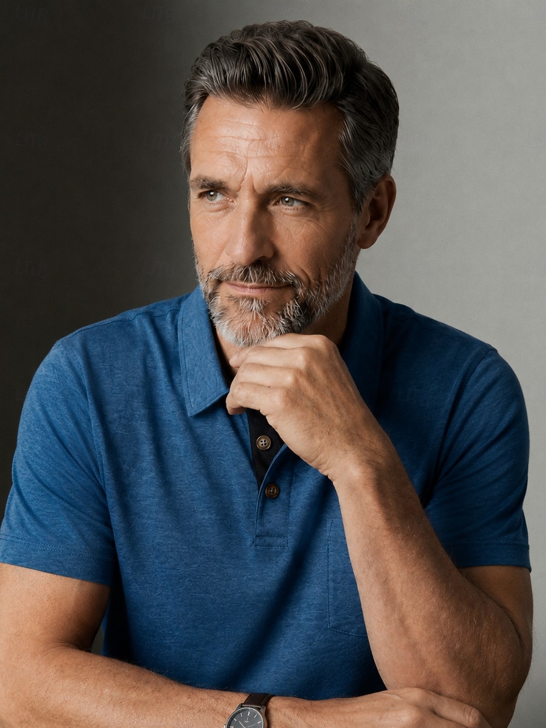 Homme Chemise de golf Polos de Golf Occasionnel Travail Revers Manche Courte Basique Moderne Uni Boutons Poche Avant Été Printemps Coupe régulière Bleu Bleu Clair Bleu clair Chemise de golf de 2026 ? $33.99 –P4