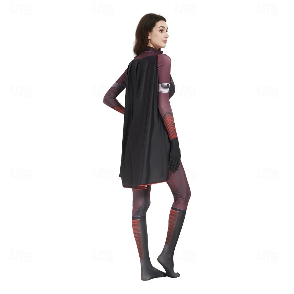 Anti-herói Super-vilão Super heroi Fantasia fantasia Fatos de Corpo Patriótico for Unisexo Crianças Adulto Dia Das Bruxas Carnaval Espetáculo Comic Con de 2026 por $48.99 –P30