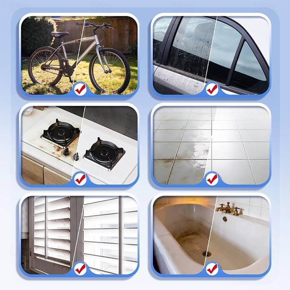 Aparat de curățat cu abur sub presiune portabil de 2500 W, cu 6 viteze mari de curățare cu abur sub presiune și temperatură, cu 3 capete de perie pentru curățarea mașinii, casei și bucătăriei 2026 - $69.99 –P11
