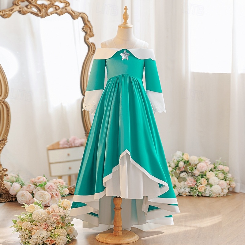 Videogioco dell'idraulico Principessa Principessa Galattica Principessa Stellare Principessa delle Stelle Vestito Costume di fantasia Ragazze Bambini Halloween Carnevale Settimana del libro Feste Con del 2026 a $46.99 –P4