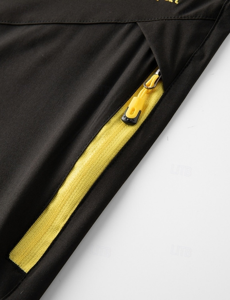 Herr Långbyxor Taktiska byxor Casual byxor Vandringsbyxor Utomhusbyxor Ficka Konvertibel Ensfärgat Vattentät Snabb tork Dagligen Utomhus Helgdag Streetwear Stylish Kaki Svart Oelastisk 2026 - $39.99 –P19