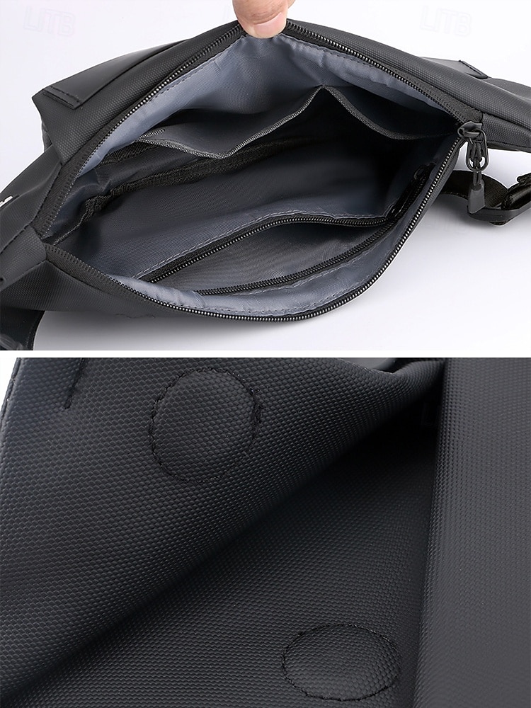 Borsa a tracolla da uomo, in poliestere resistente e impermeabile con tracolla regolabile, design moderno e minimalista, ideale per gli spostamenti in città, i viaggi e l'uso quotidiano. del 2026 a $19.99 –P9
