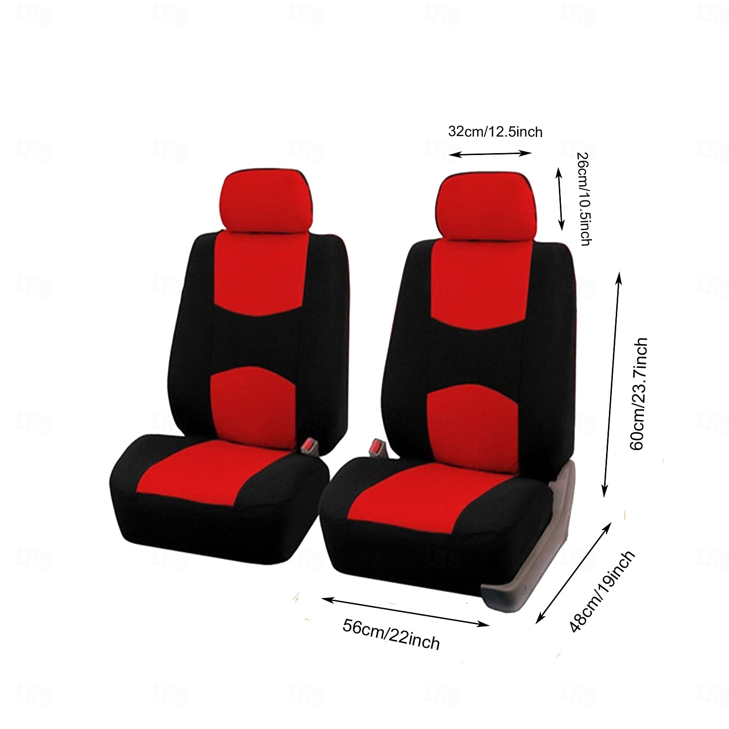 4KS Chránič na sedadlo do auta pro Přední sedadla Zabraňte vzniku skvrn pro Osobní vůz / SUV / Auto 2026 - $22.99 –P2