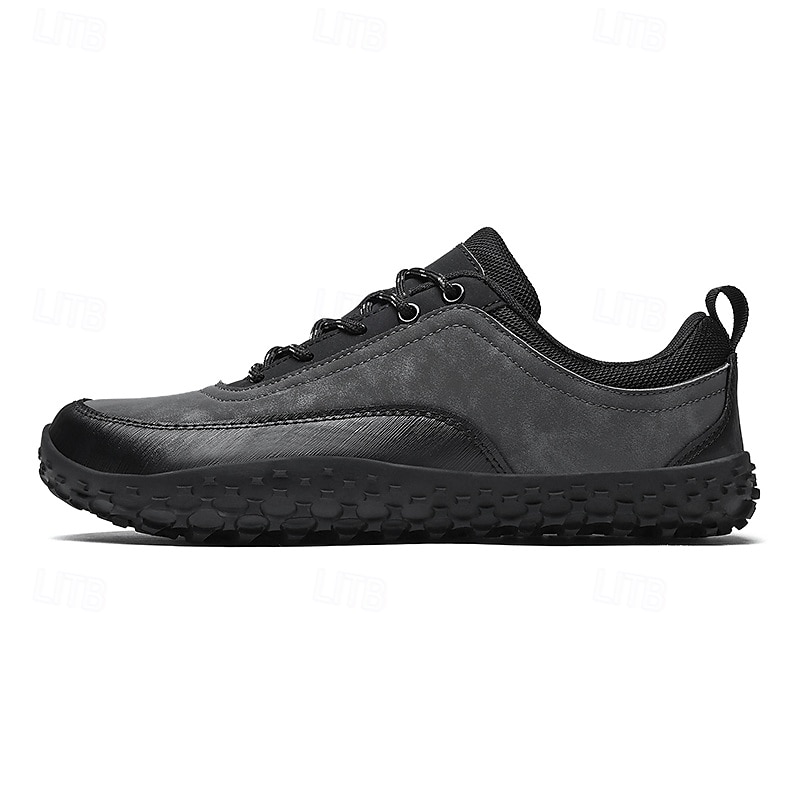 Groene herenwandelschoenen, veterschoenen voor buiten, stevige wandelschoenen met antislipzool voor reizen, kamperen en dagelijks gebruik. 2026 - $42.99 –P3