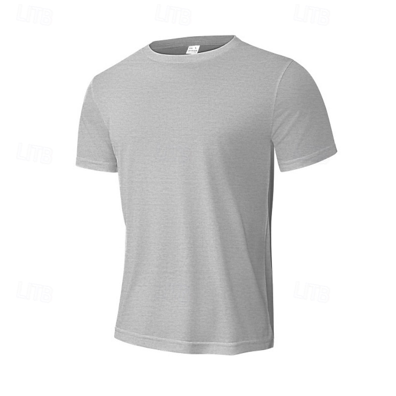 Per uomo Tinta unita T-shirt da corsa Maglia a compressione Maglia atletica Sport in alto Estate Primavera Classico Manica Corta Asciugatura Rapida Leggero Traspirante Allenamento in Palestra del 2026 a $15.49 –P19