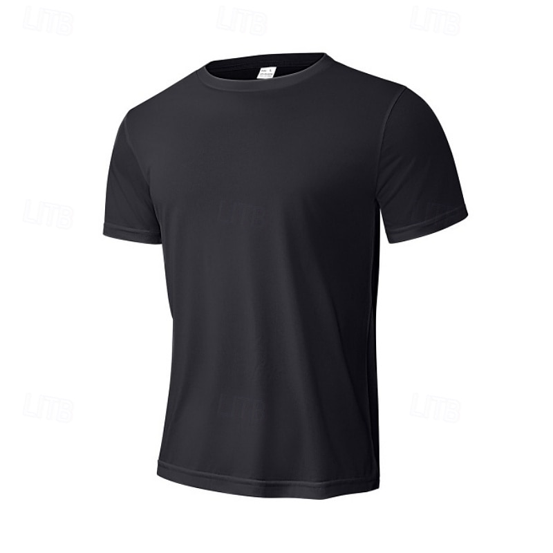 Per uomo Tinta unita T-shirt da corsa Maglia a compressione Maglia atletica Sport in alto Estate Primavera Classico Manica Corta Asciugatura Rapida Leggero Traspirante Allenamento in Palestra del 2026 a $15.49 –P14