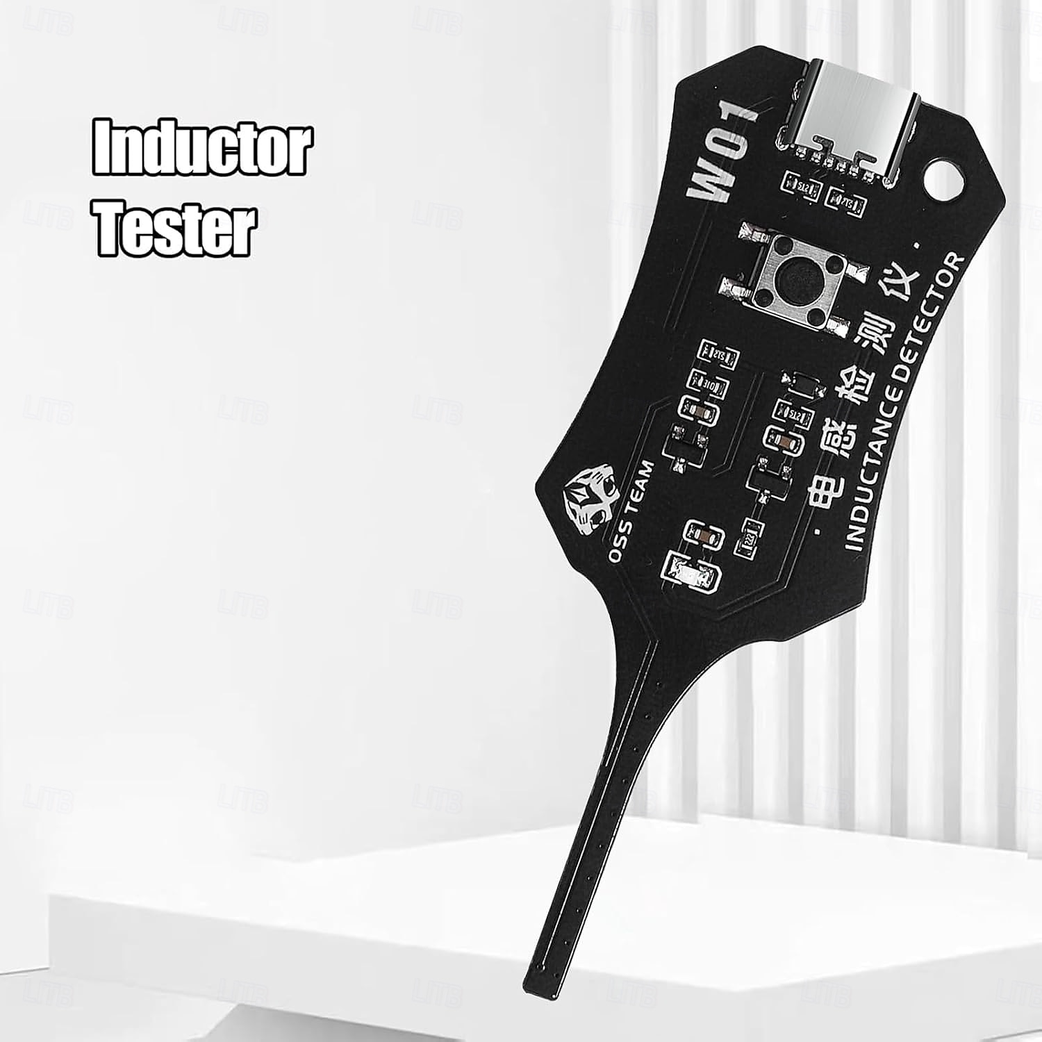 Probador de inductancia tipo C, probador de bobinas de placa base, detector de inductores de placas de circuitos electrónicos para reparación de componentes de placas base de teléfonos, herramienta de 2026 - $15.99 –P7