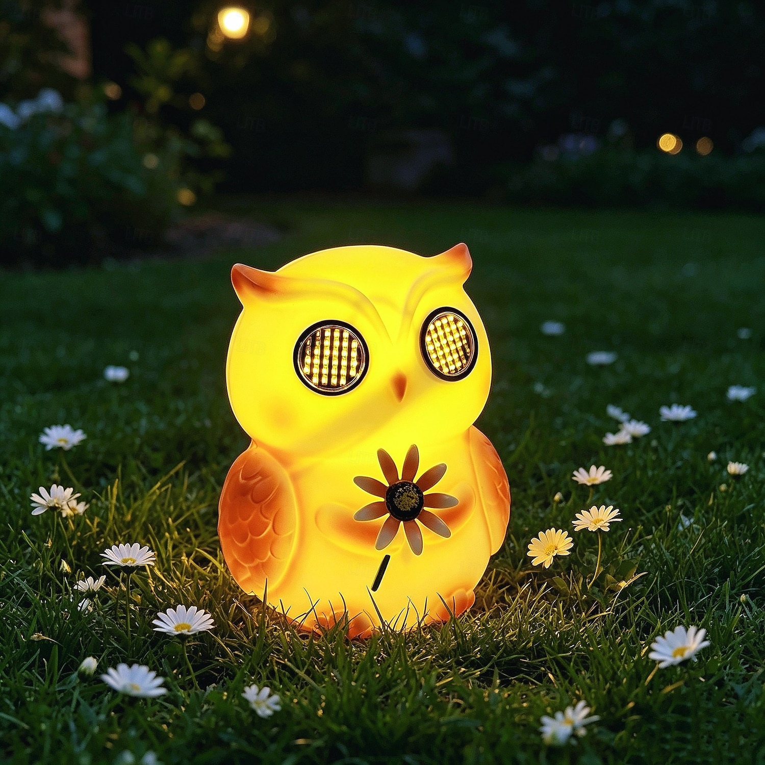 Lampes solaires d'extérieur en forme d'animaux, figurines lumineuses étanches en plastique représentant un lapin et un hibou, lampes décoratives solaires pour terrasse, pelouse, allée, parterre de de 2026 ? $34.99 –P14