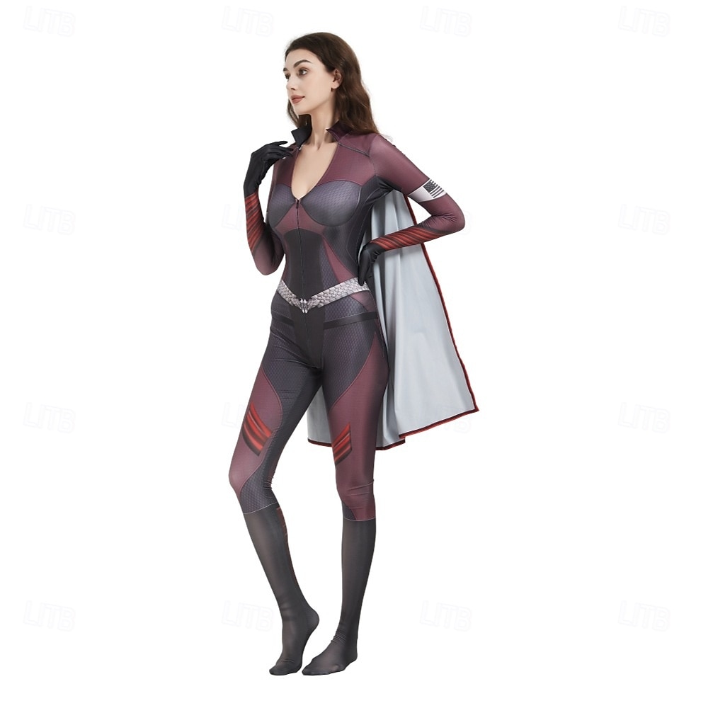 Anti-herói Super-vilão Super heroi Fantasia fantasia Fatos de Corpo Patriótico for Unisexo Crianças Adulto Dia Das Bruxas Carnaval Espetáculo Comic Con de 2026 por $48.99 –P32