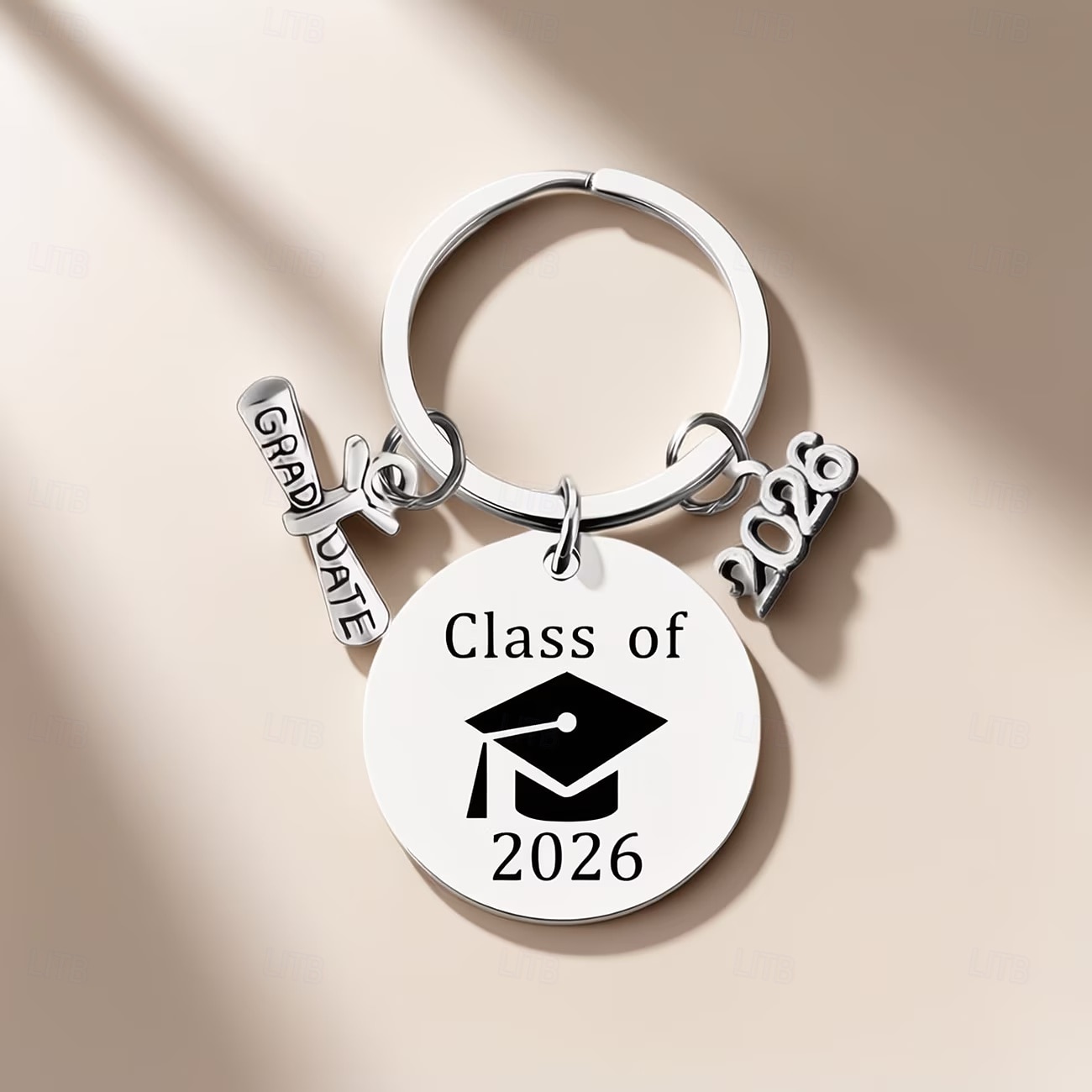 2026年 卒業記念キーホルダー36個セット、2026年卒業生向けインスピレーションキーホルダー、キーホルダー12個、サンキューカード12枚、ギフトバッグ12個入り、高校生や大学生への新学期ギフトに最適  コレクション – $25.99 –P6