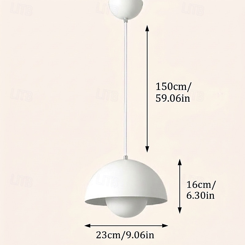 Flower Bud Chandelier Macaron Adjustable Dropped Pendant Lamp Bedroom Bedside Decoration Hanging Lamp E27 1-Light Color Pendant Lamp Ceiling Lighting Fixtures 2026 - $156.99 –P1