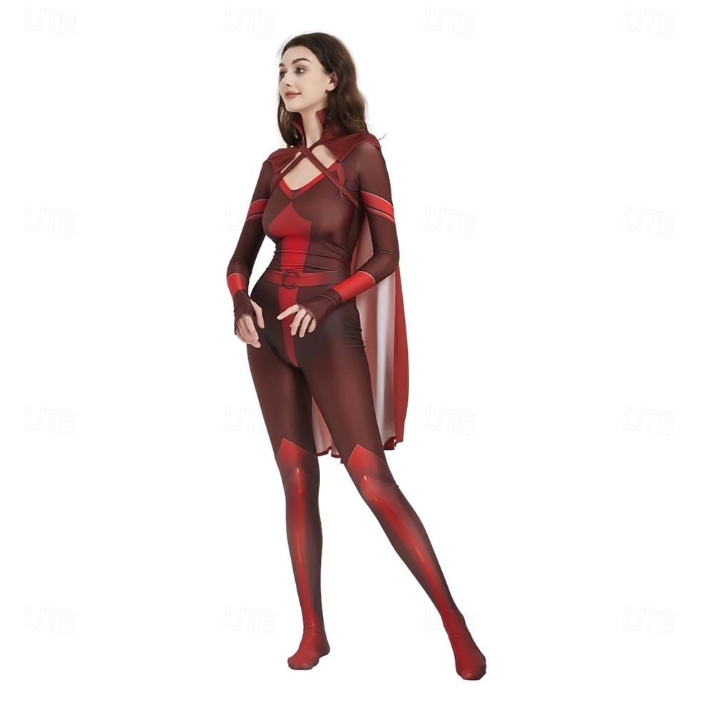 Anti-herói Super-vilão Super heroi Fantasia fantasia Fatos de Corpo Patriótico for Unisexo Crianças Adulto Dia Das Bruxas Carnaval Espetáculo Comic Con de 2026 por $48.99 –P33