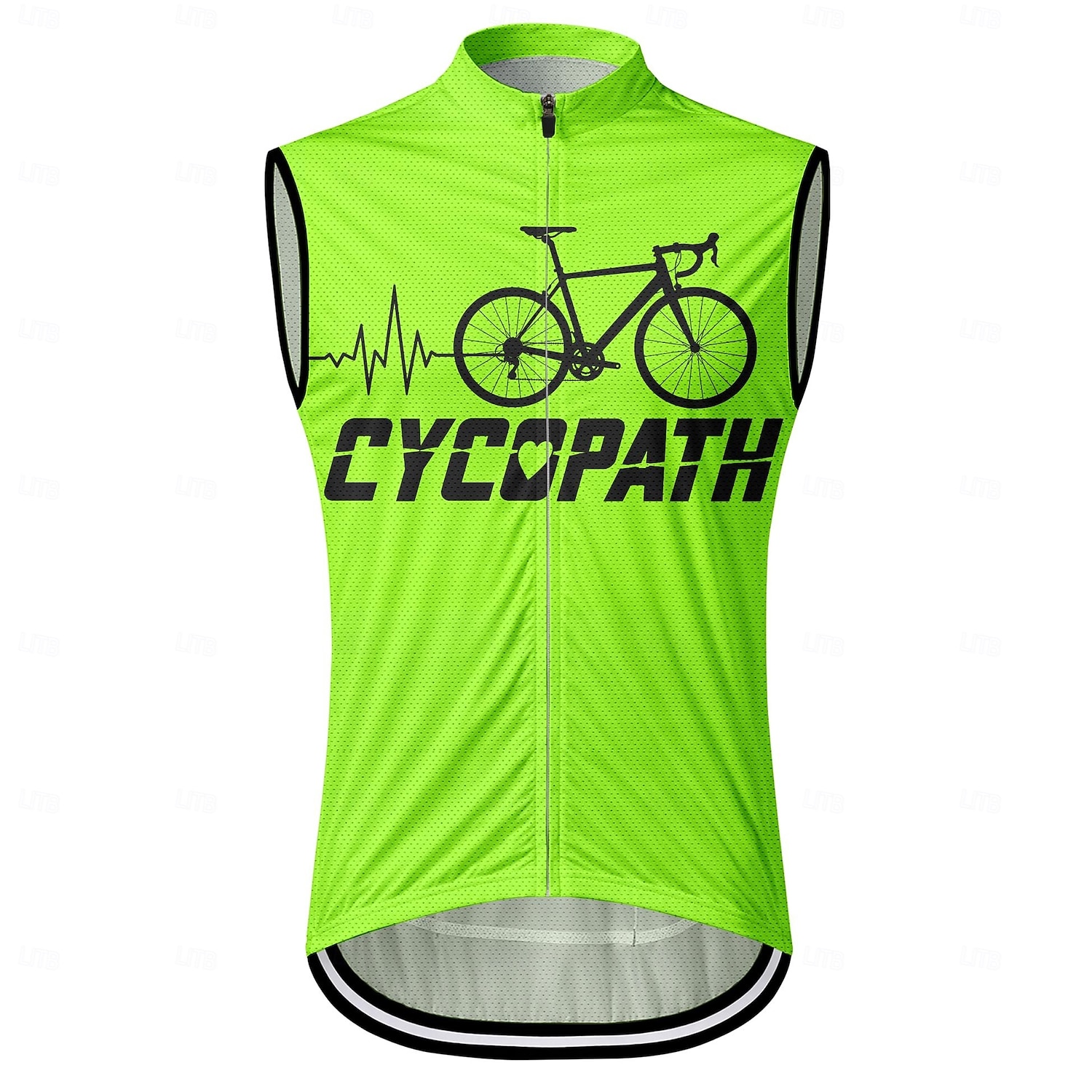 Per uomo Gilet da ciclismo Maglia da Ciclismo Geometrico Senza Maniche Bicicletta Gilet / Panciotto Maglia Top con 3 tasche posteriori Asciugatura Rapida Tasca Posteriore Traspirante Gli sport Nero del 2026 a $30.99 –P3