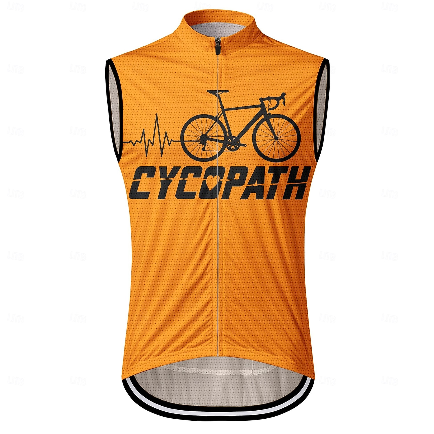 Per uomo Gilet da ciclismo Maglia da Ciclismo Geometrico Senza Maniche Bicicletta Gilet / Panciotto Maglia Top con 3 tasche posteriori Asciugatura Rapida Tasca Posteriore Traspirante Gli sport Nero del 2026 a $30.99 –P4
