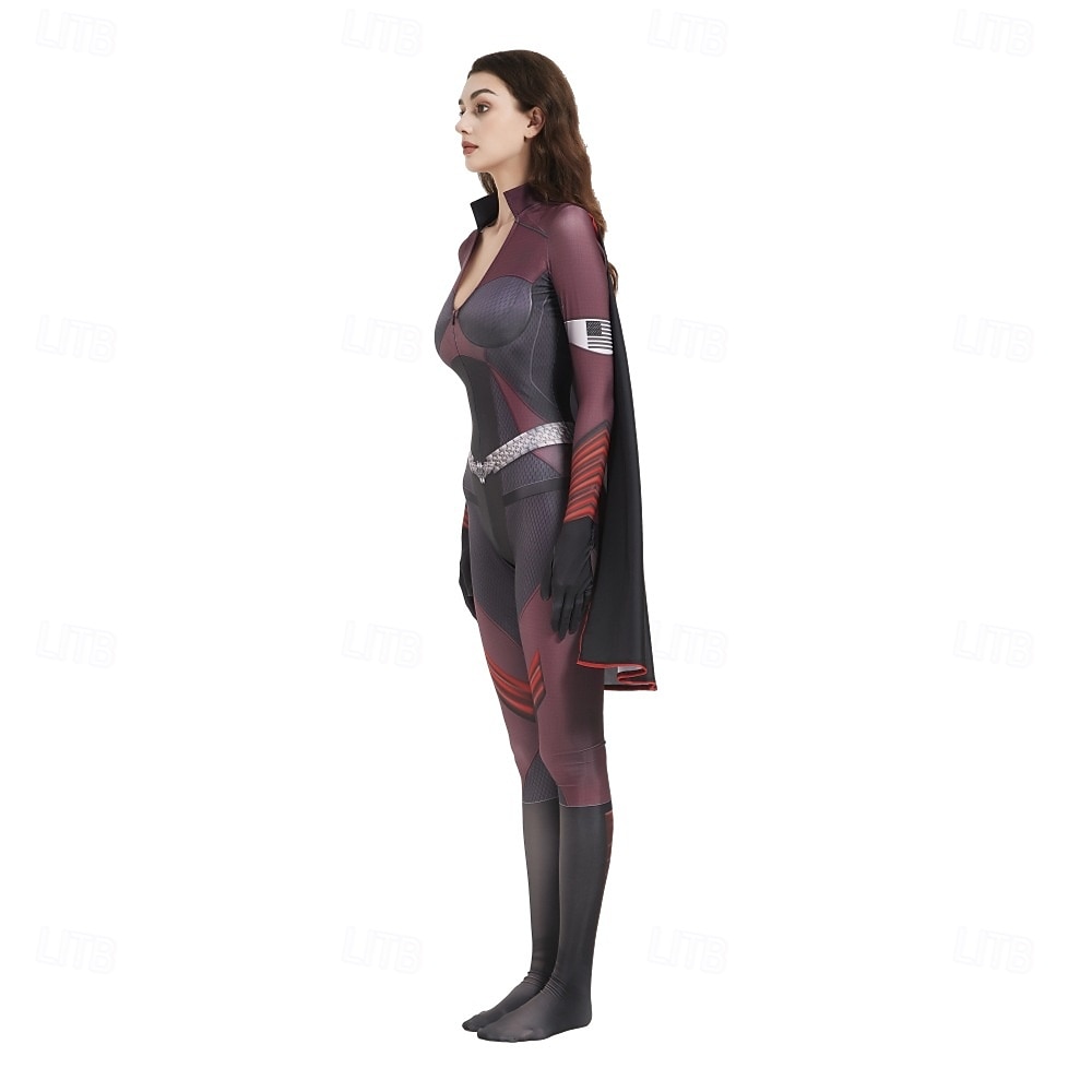 Anti-herói Super-vilão Super heroi Fantasia fantasia Fatos de Corpo Patriótico for Unisexo Crianças Adulto Dia Das Bruxas Carnaval Espetáculo Comic Con de 2026 por $48.99 –P20