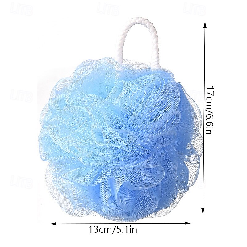 3PS Ultra Soft Bath Flower Scrubber Back Massager High-End Bath Ball, Non-Dissolving, Bubble-Generating Bath Cleanser for Back Exfoliation 2026 - $11.99 –P7