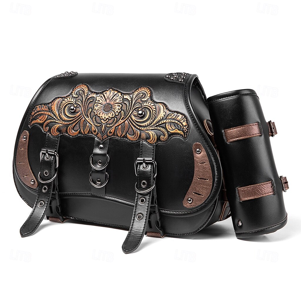 Western Retro Vintage Punk & Gothic Saddlebags Motorcycle Bag Side Bags Riders Western Revival Fancy Dress Unisex Halloween Carnival Adults Saddlebags 2026 - $154.99 –P8