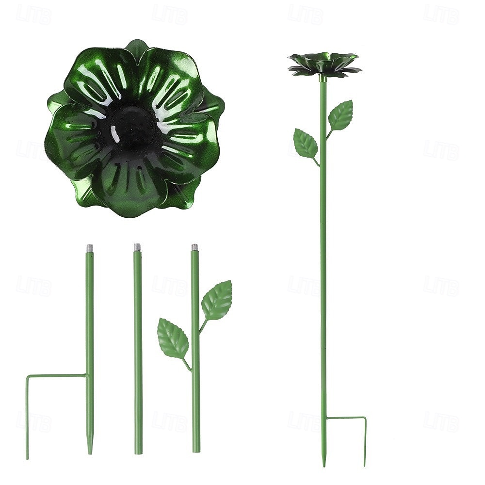 Estação de água para abelhas para jardim, com lindo design floral, comedouros combinados para abelhas e borboletas, banheiras e bebedouros para abelhas, itens essenciais para jardinagem, decoração de de 2026 por $15.49 –P10