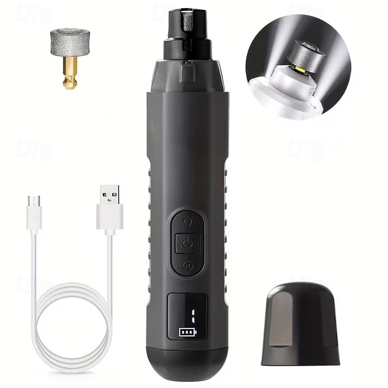 Dog Nail Grinders Painless USB Charging Rechargeable Pet Nail Clippers Quiet Electric Dog Cat Paws Nail Tools 2026 - $29.99 –P8