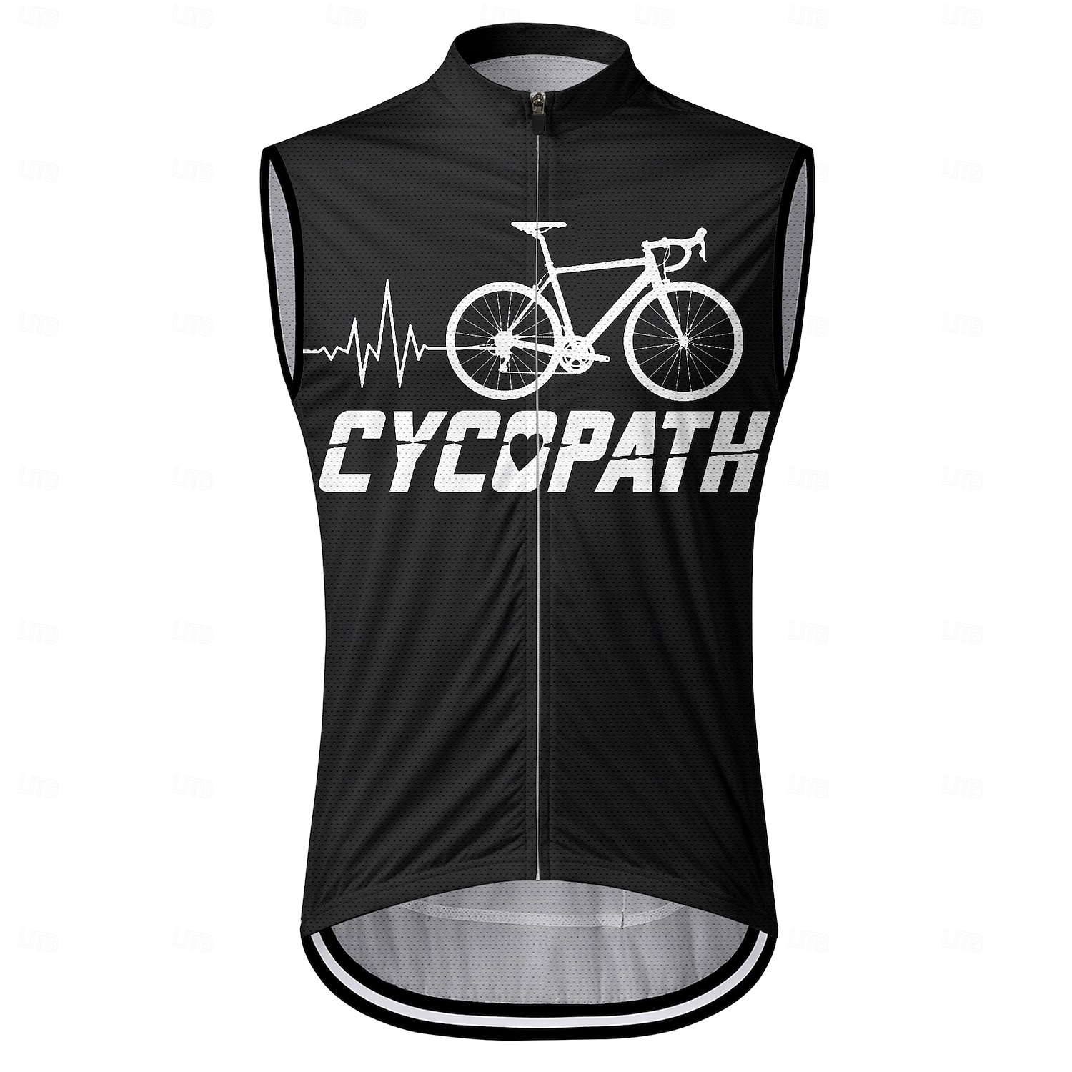 Per uomo Gilet da ciclismo Maglia da Ciclismo Geometrico Senza Maniche Bicicletta Gilet / Panciotto Maglia Top con 3 tasche posteriori Asciugatura Rapida Tasca Posteriore Traspirante Gli sport Nero del 2026 a $30.99 –P9