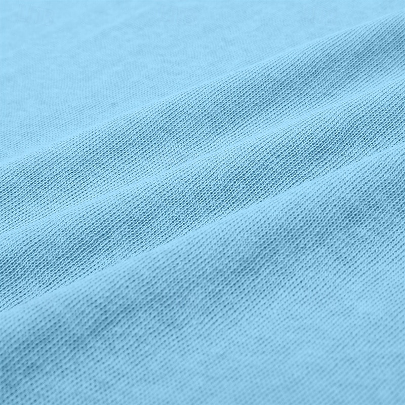 Heren linnen t-shirt met lange mouwen en V-hals, geschikt voor de zomer en lente. &zomerse effen kleur, eenvoudig, alledaagse casual streetstyle, effen, outdoor, casual, lichtblauw, meerblauw, zwart 2026 - $10.99 –P7