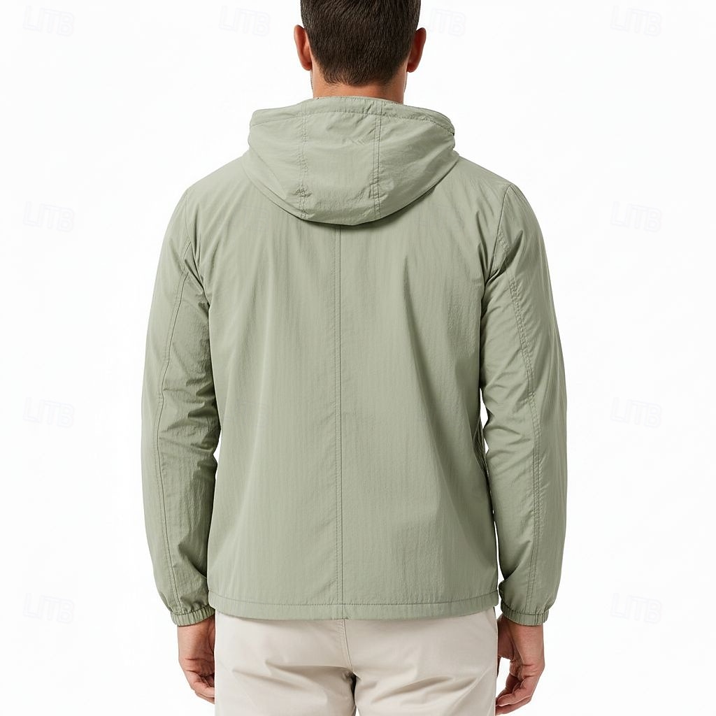 Da uomo Giacca Leggera Casuale All'aperto Protezione Solare Protezione solare Snello Minimalista Primavera & Estate Primavera Attivo Casual Quotidiano Girocollo Regolare Nero Verde Giacca del 2026 a $58.99 –P2