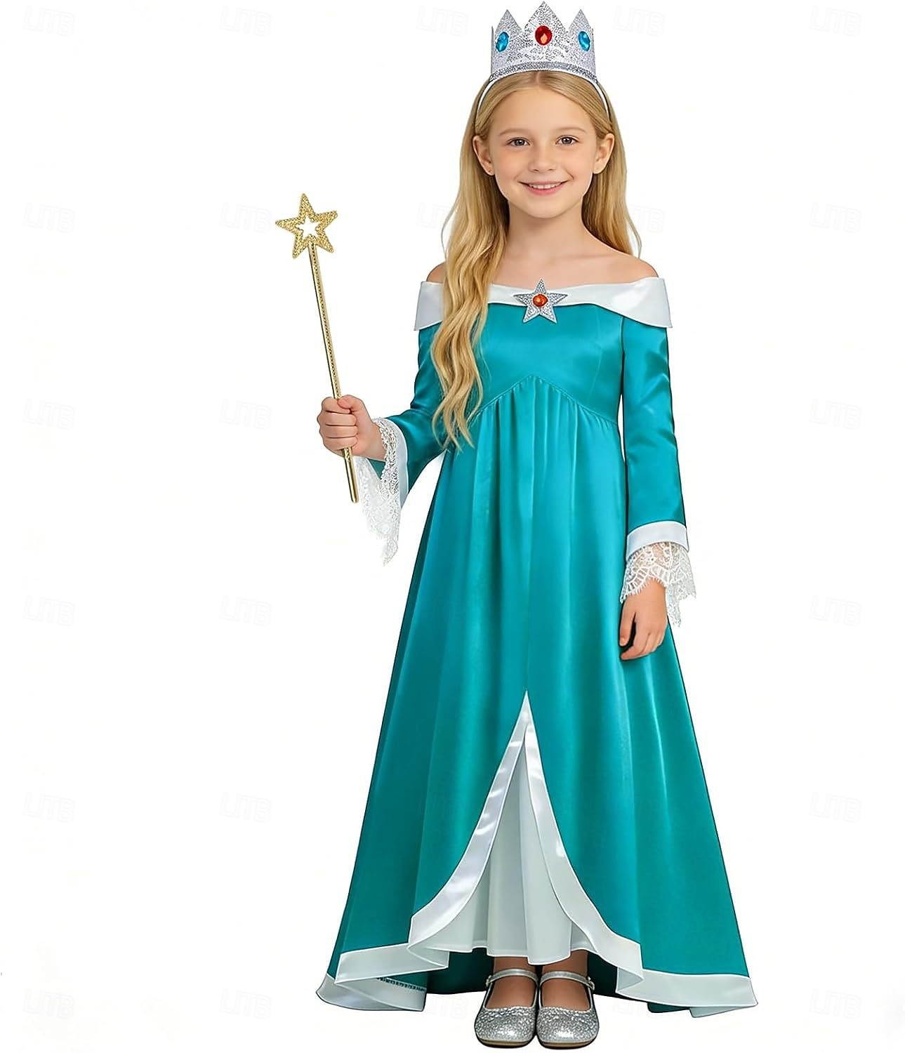 Loodgieter videospel Galaxyprinses Sterrenprinses Jurken Fancy kostuum Voor meisjes Kinderen Halloween Carnaval Feest Strip Con 2026 - $42.99 –P4
