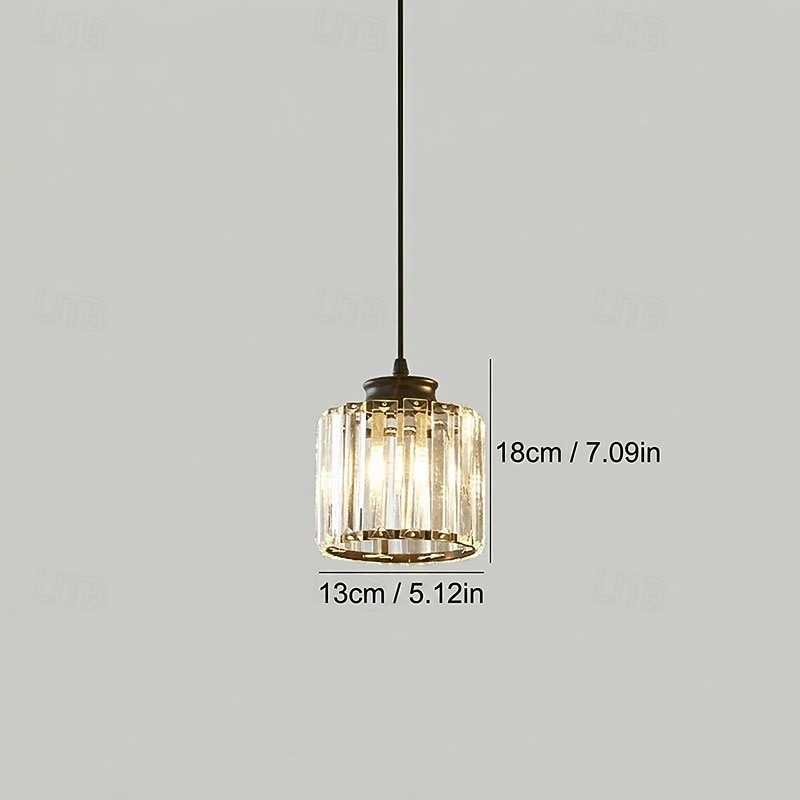 led taklampor köksö kristallkronor 1/3 huvud modern bondgård foajé entré armaturer tak hängande klot över bord varmvit svart/guld 2026 - $148.49 –P3