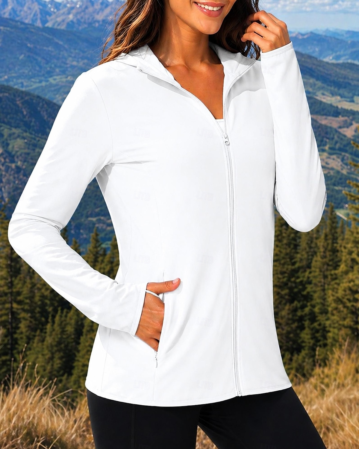 Mulheres Jaqueta Corta-Vento Jaqueta Softshell Jaqueta de Trilha Ao ar livre Proteção Solar Secagem Rápida Leve Respirável Roupas de caminhada Roupas de caminhada Verão Primavera Jaqueta Alpinismo de 2026 por $23.99 –P13