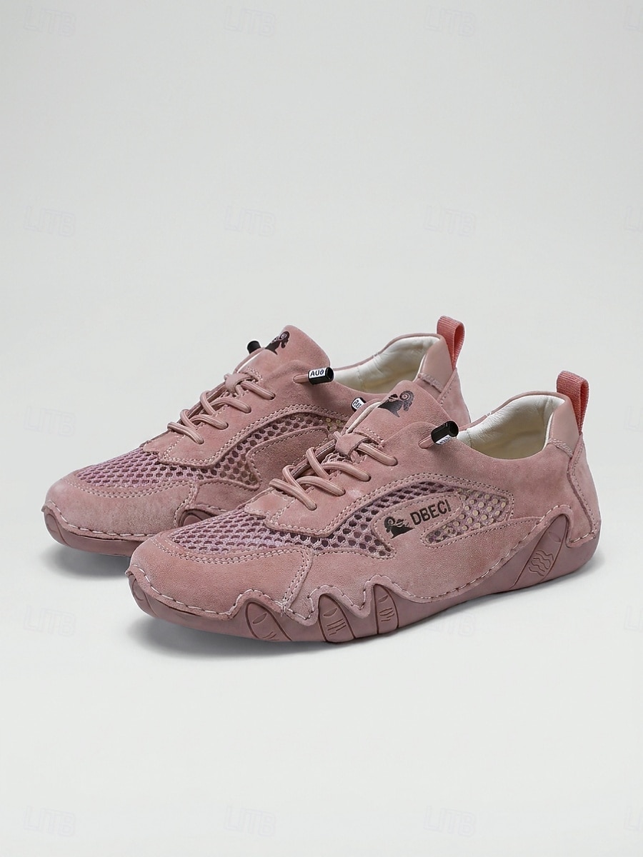 Γυναικεία ροζ mesh casual παπούτσια - slip-on sneakers, άνετα, αναπνεύσιμα υποδήματα για καθημερινή χρήση, περπάτημα, πεζοπορία &ταξίδι 2026 - $54.99 –P3