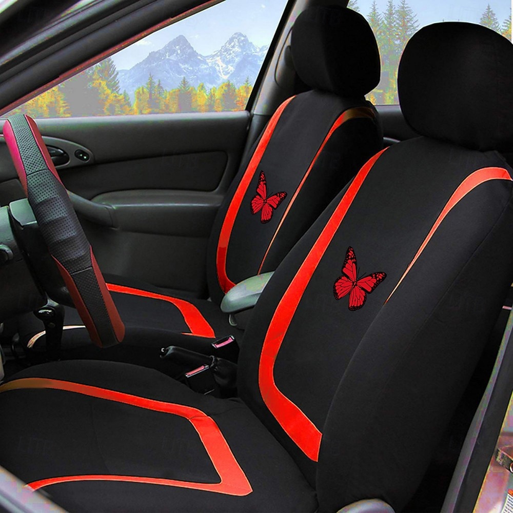 4PCS Cobertura de Cadeira Automotiva para Bancos dianteiros Prevenir Manchas para Carro de passeio / SUV / Carro de 2026 por $22.99 –P9