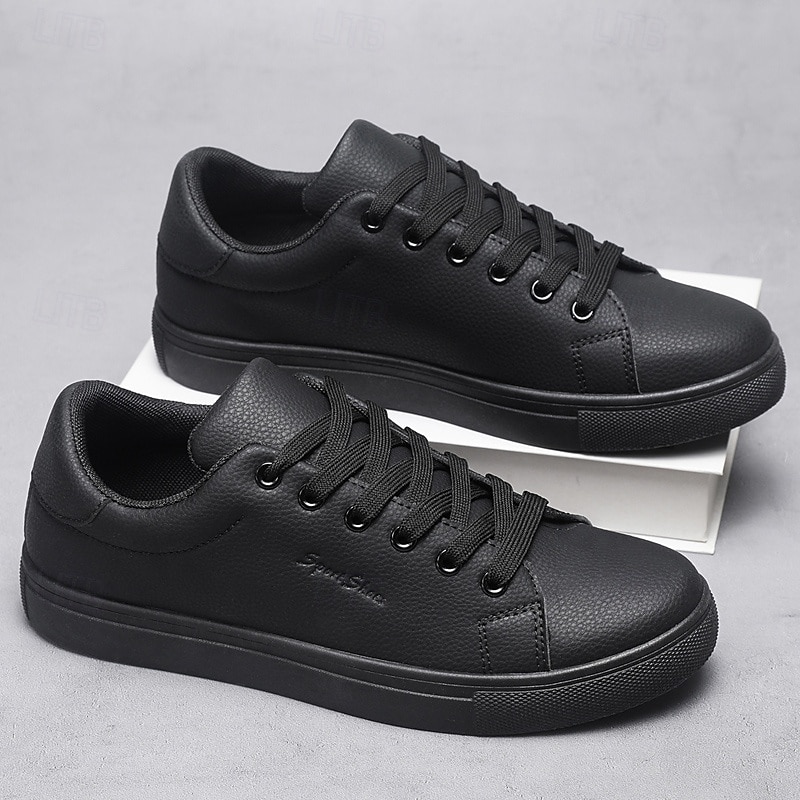 Scarpe da ginnastica basse bianche da uomo, scarpe casual stringate per camminare, scarpe comode e minimaliste per viaggiare e per l'uso quotidiano. del 2026 a $34.99 –P4
