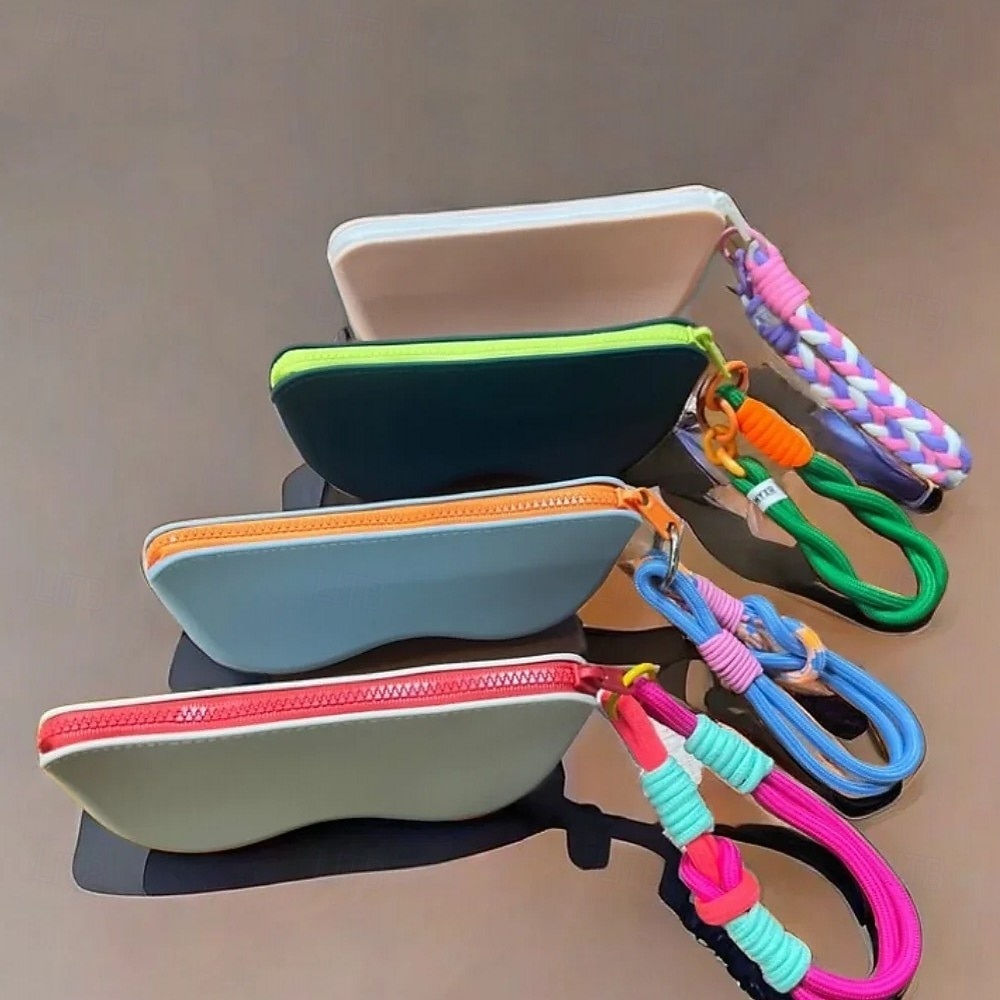 Portable Silicone Eyeglass Case Sunglasses Protective Pouch, Waterproof Glasses Storage Bag, Hard Coin Purse for Women and Girls, Travel Eyewear Holder, Sunglasses Wallet 2026 - $18.99 –P3
